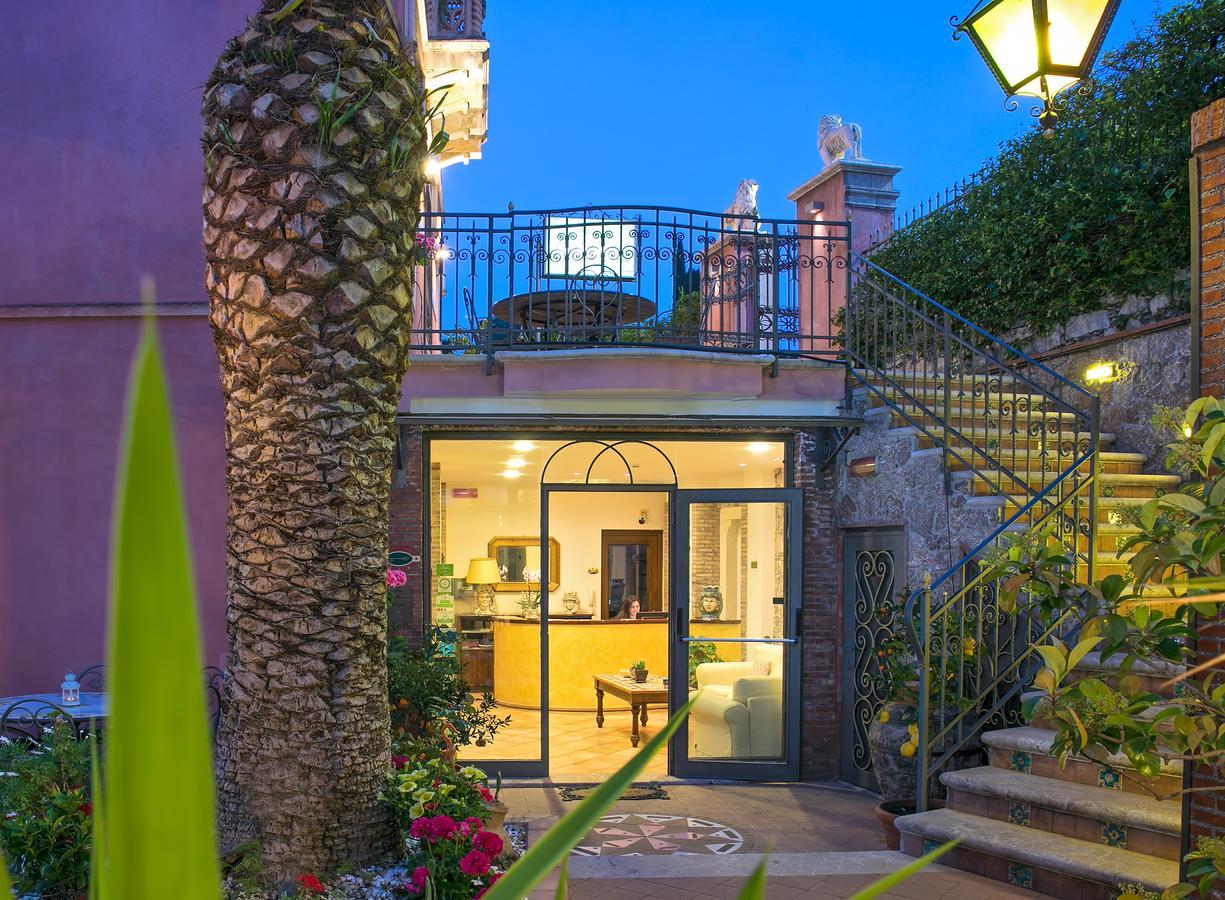 Hotel "La Pensione Svizzera" Taormina Eksteriør bilde